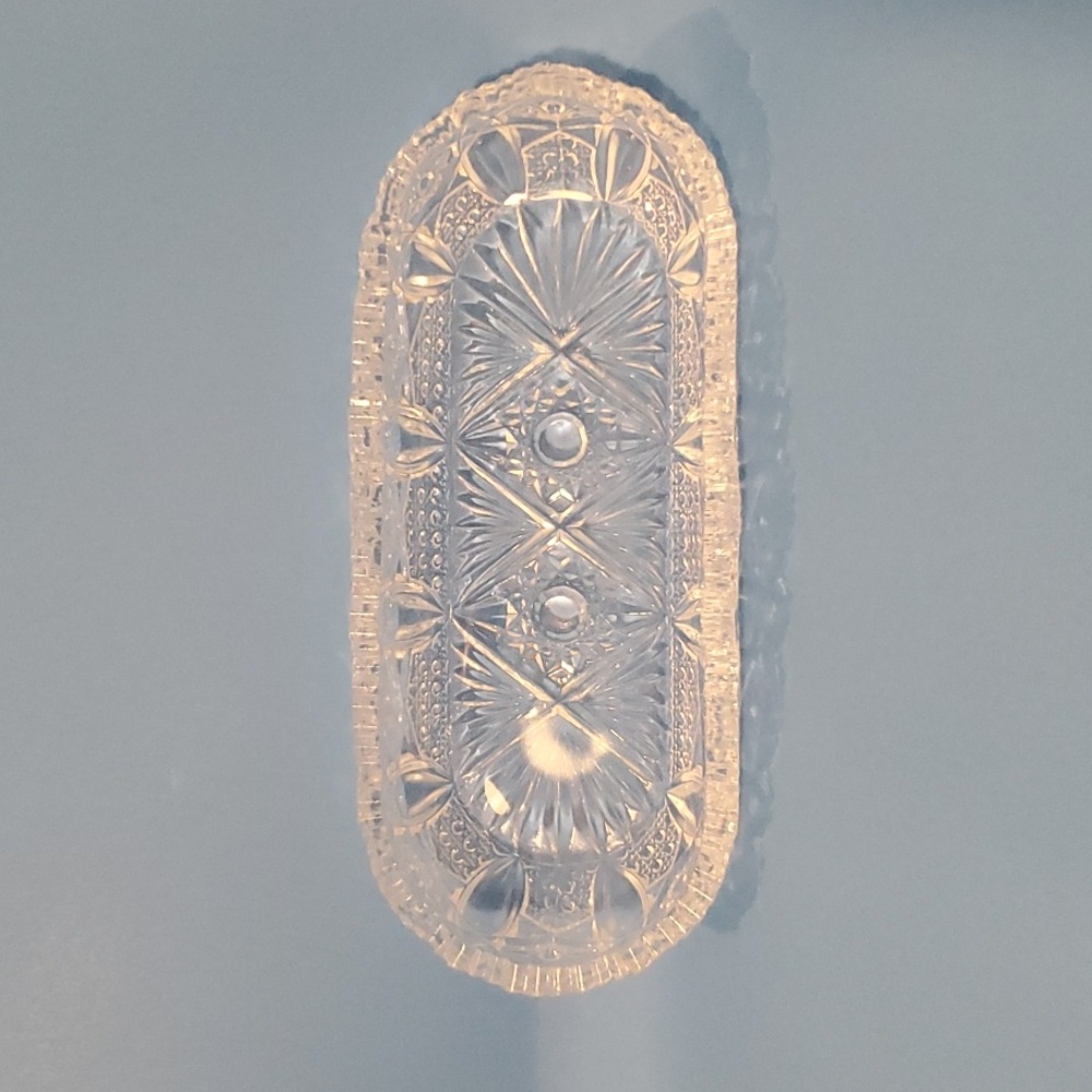Elegant Vtg LE Smith Quintec Heritage Tray